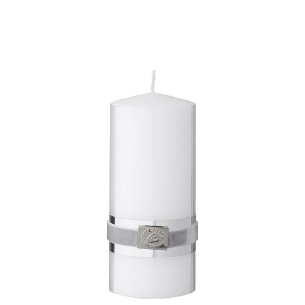 Candle basic ⌀6x14 kolor biały